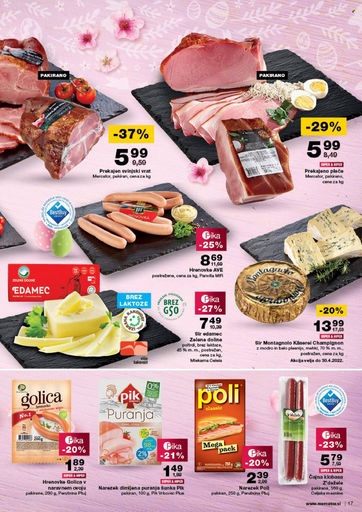 Mercator katalog - 31.3.2022 - 6.4.2022. Stran 17