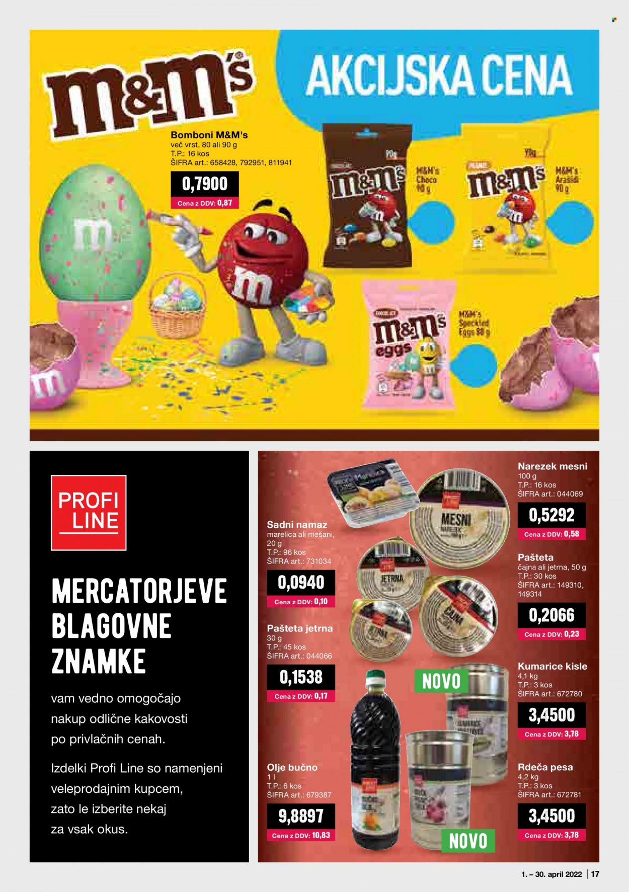 Mercator Cash & Carry katalog - 1.4.2022 - 30.4.2022. Stran 17