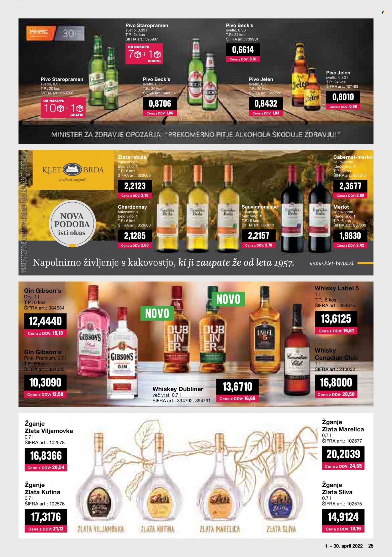 Mercator Cash & Carry katalog - 1.4.2022 - 30.4.2022. Stran 25