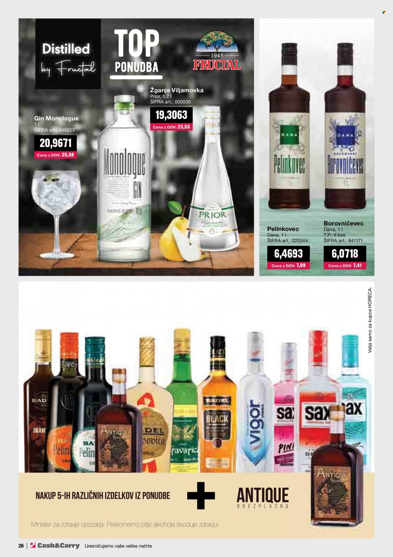 Mercator Cash & Carry katalog - 1.4.2022 - 30.4.2022. Stran 26