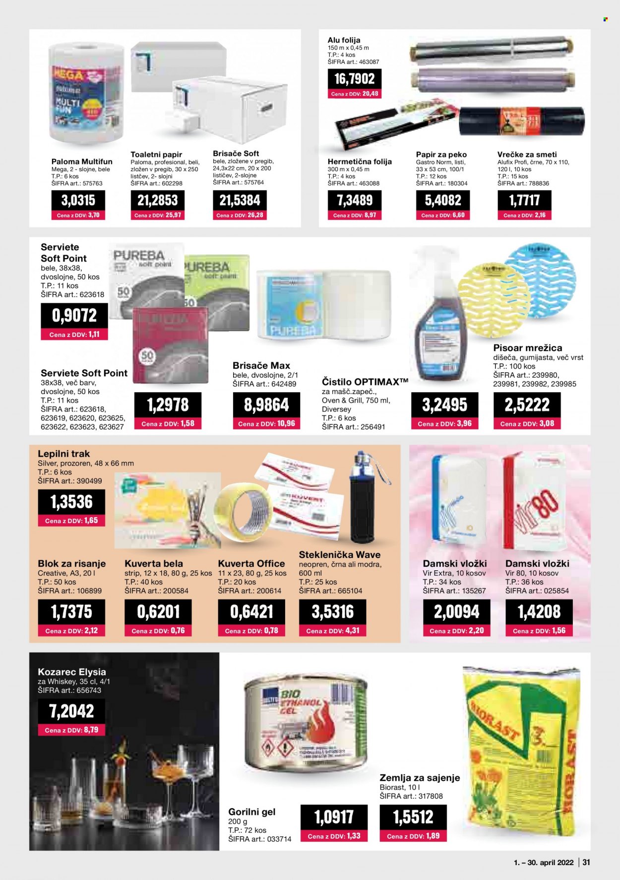 Mercator Cash & Carry katalog - 1.4.2022 - 30.4.2022. Stran 31