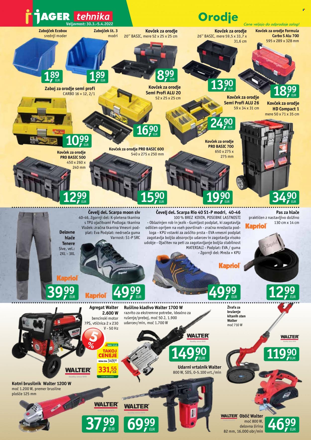 JAGER katalog - 30.3.2022 - 5.4.2022. Stran 1