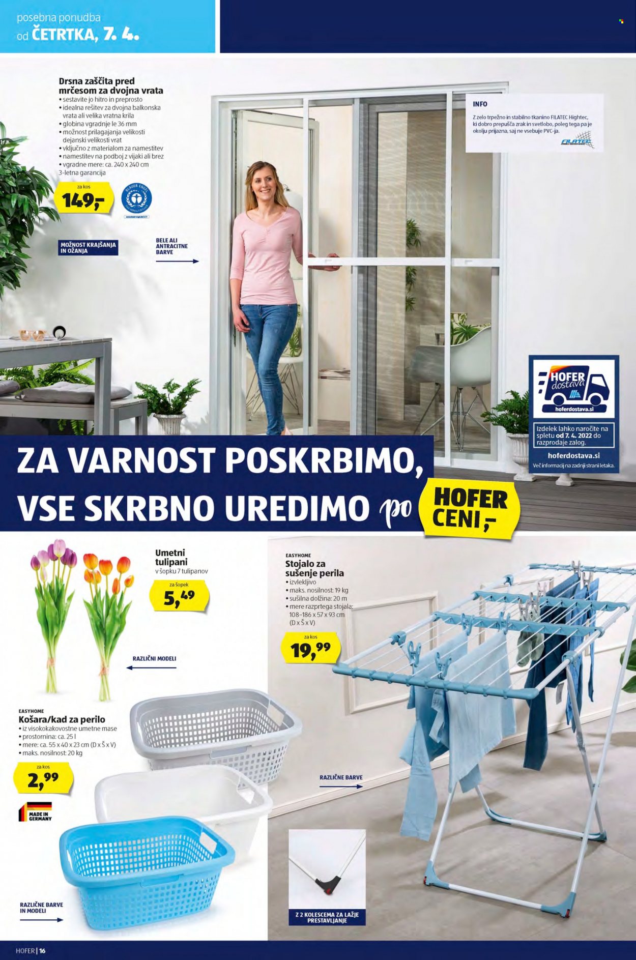 Hofer katalog - 1.4.2022 - 9.4.2022. Stran 16