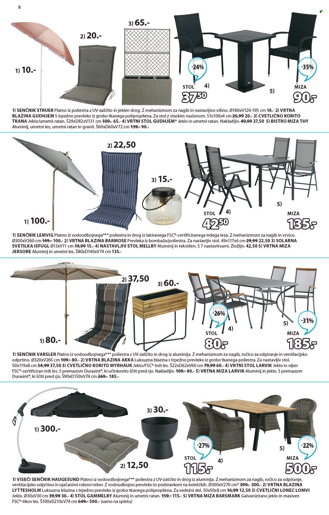 JYSK katalog - 31.3.2022 - 13.4.2022. Stran 8