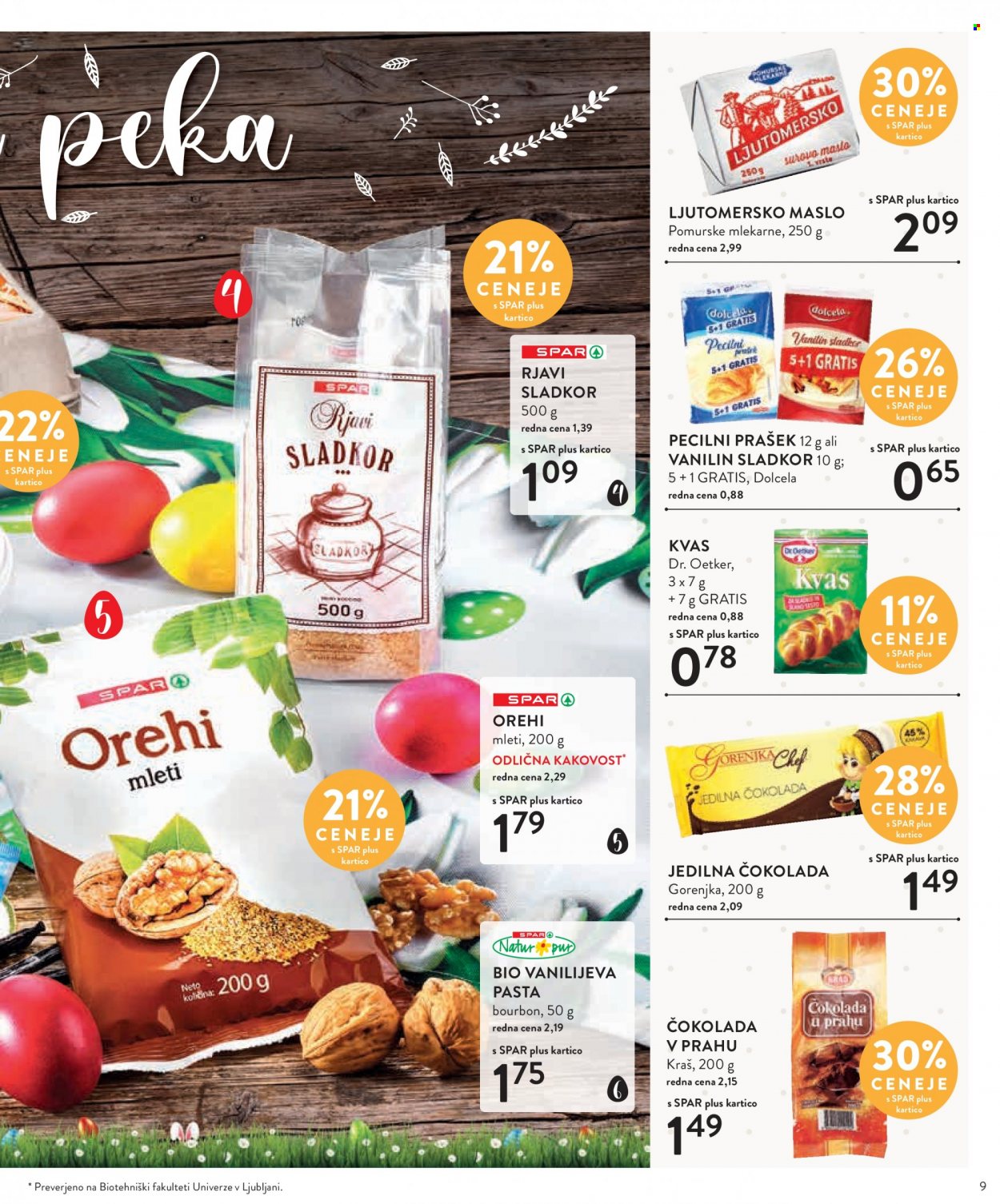 SPAR katalog - 6.4.2022 - 19.4.2022. Stran 9