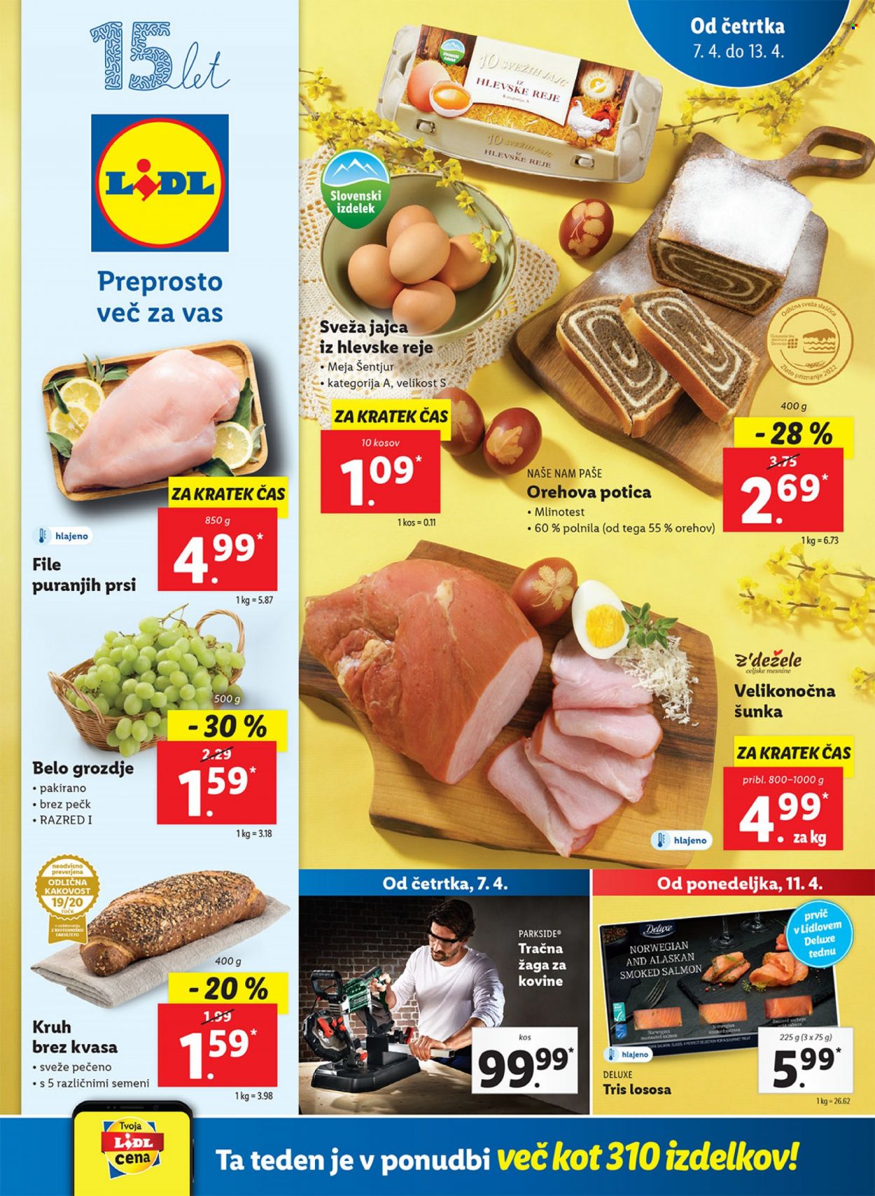 Lidl katalog - 7.4.2022 - 17.4.2022. Stran 1