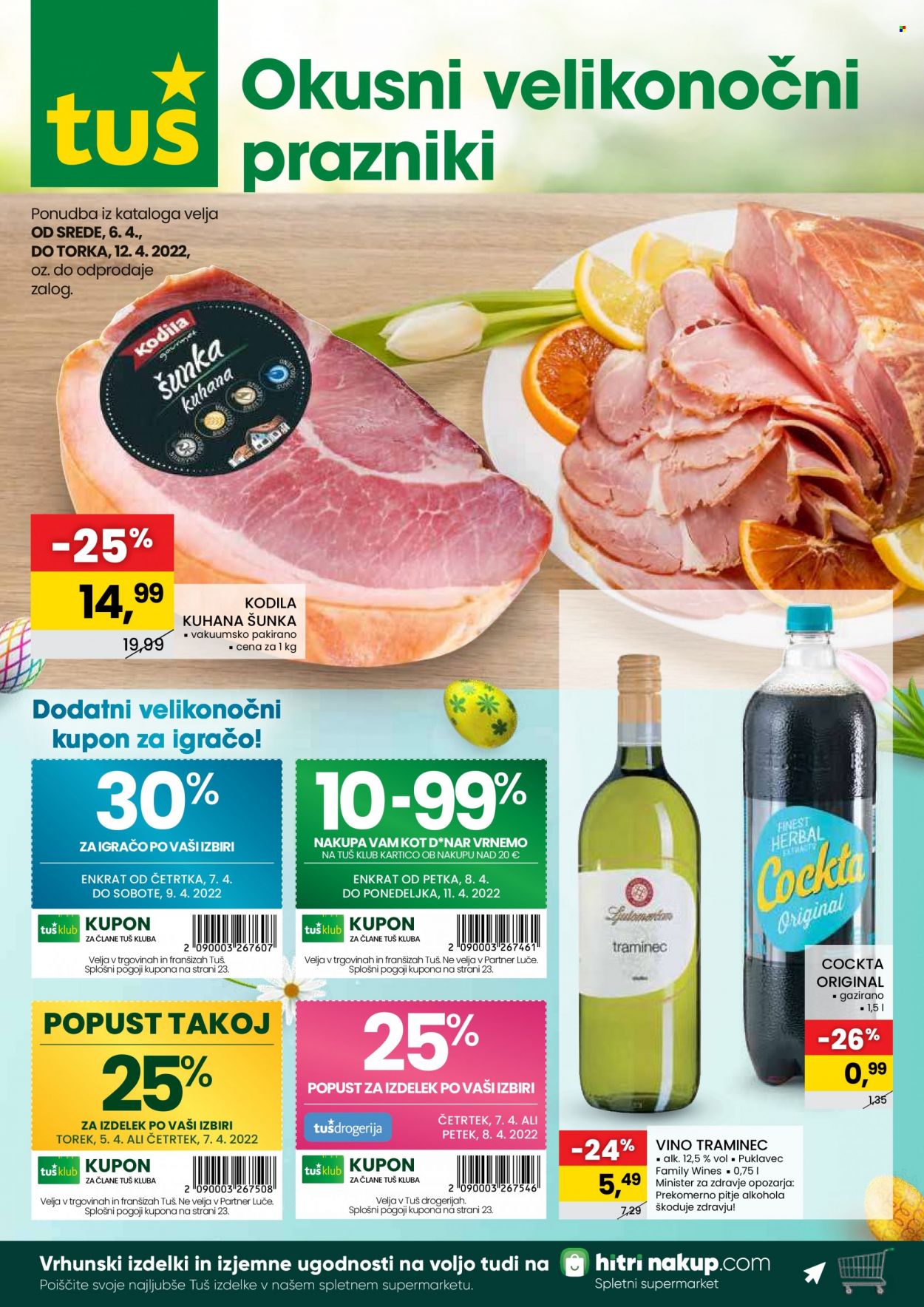 Tuš katalog - 6.4.2022 - 12.4.2022. Stran 1
