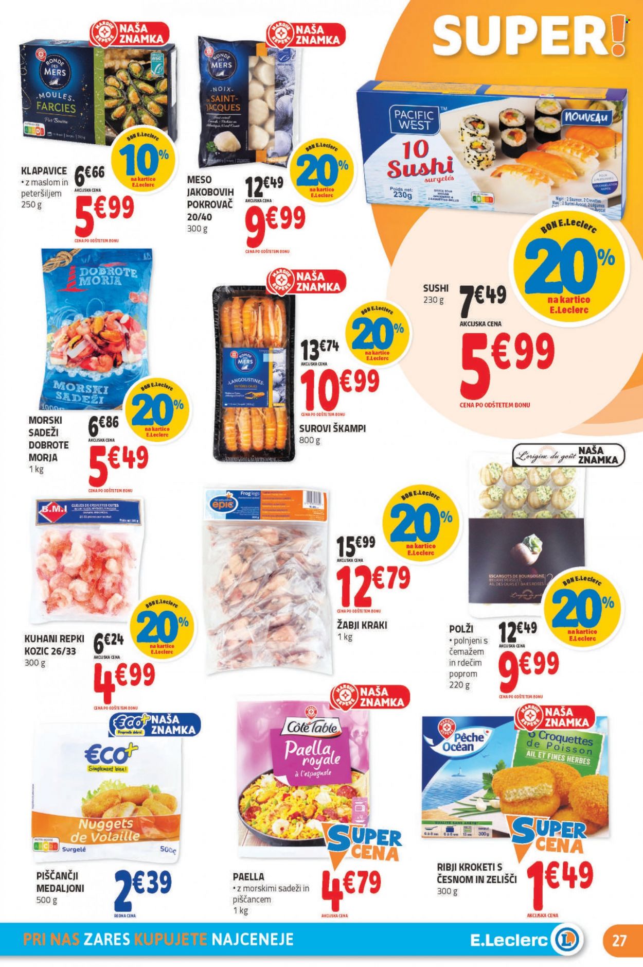 E.Leclerc katalog - 6.4.2022 - 16.4.2022. Stran 27