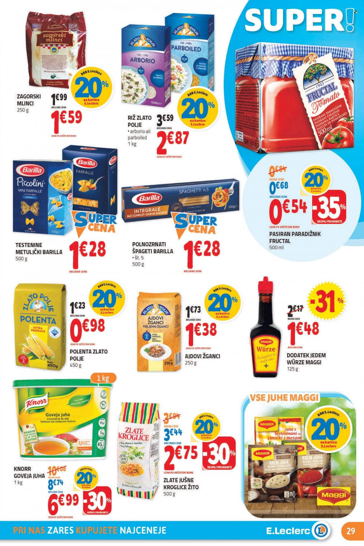 E.Leclerc katalog - 6.4.2022 - 16.4.2022. Stran 29