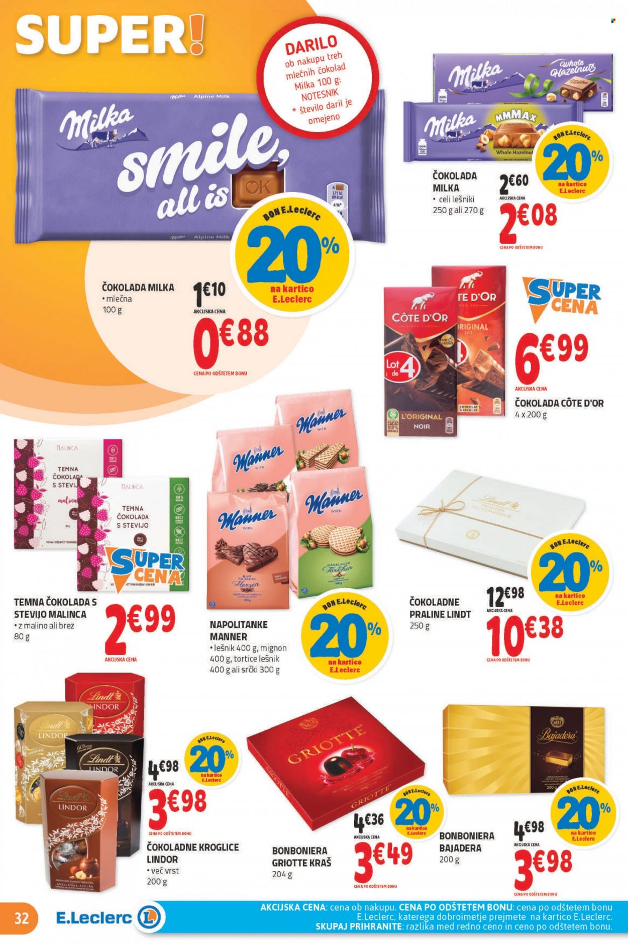 E.Leclerc katalog - 6.4.2022 - 16.4.2022. Stran 32