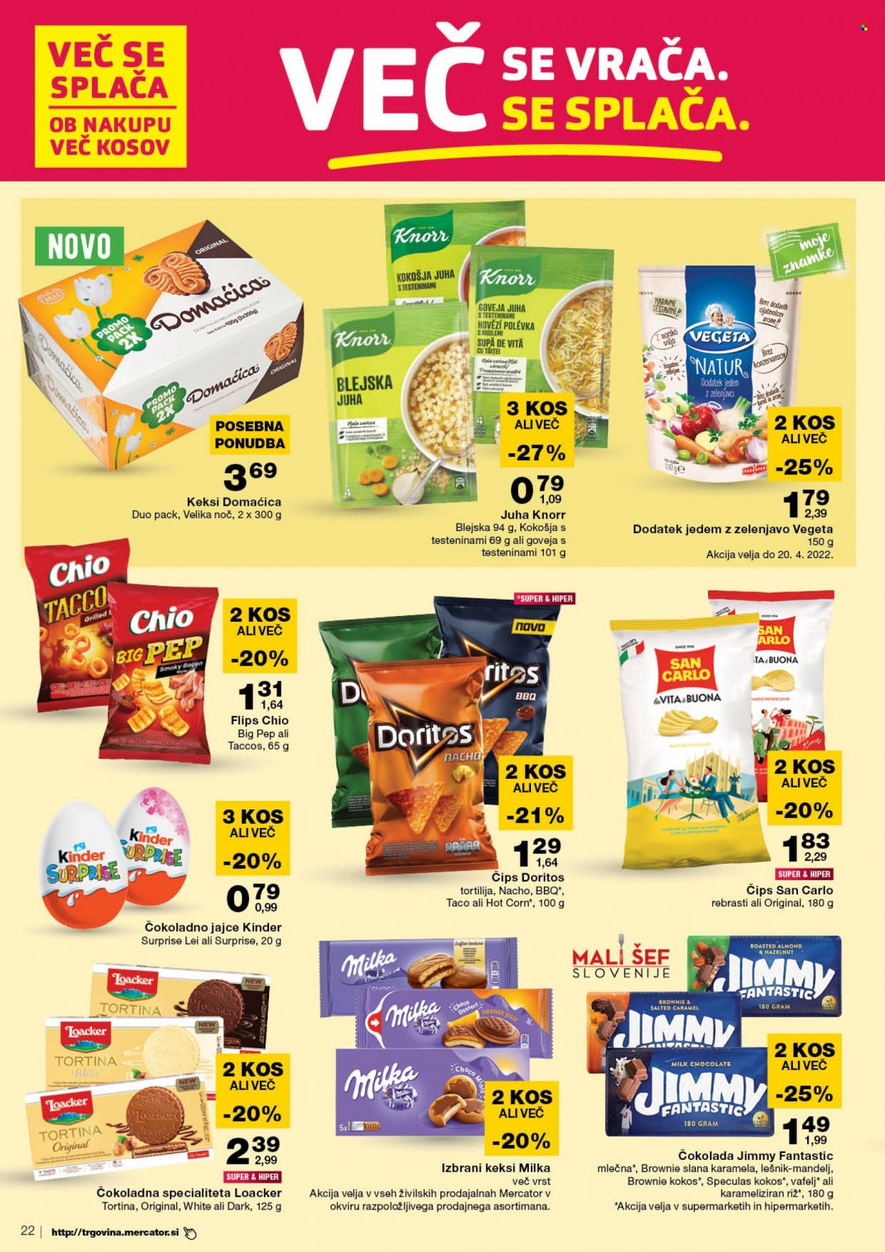 Mercator katalog - 7.4.2022 - 13.4.2022. Stran 22