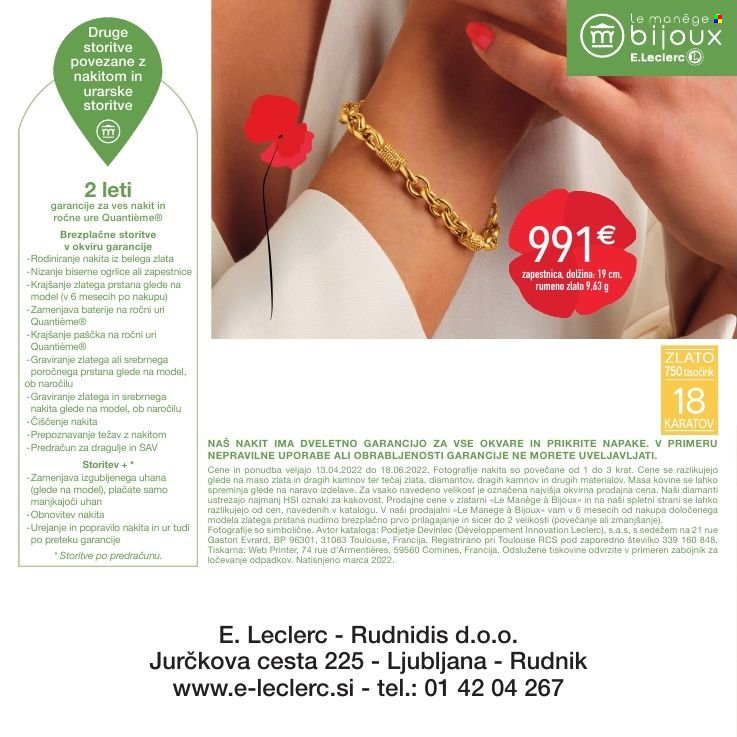 E.Leclerc katalog - 13.4.2022 - 18.6.2022. Stran 24