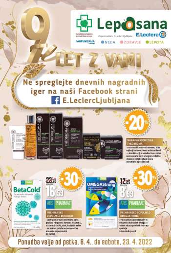E.Leclerc katalog - 08.04.2022 - 23.04.2022.
