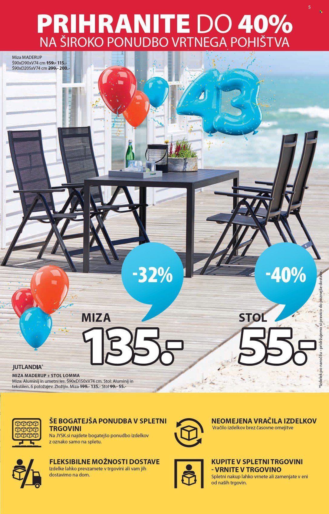 JYSK katalog - 7.4.2022 - 20.4.2022. Stran 5