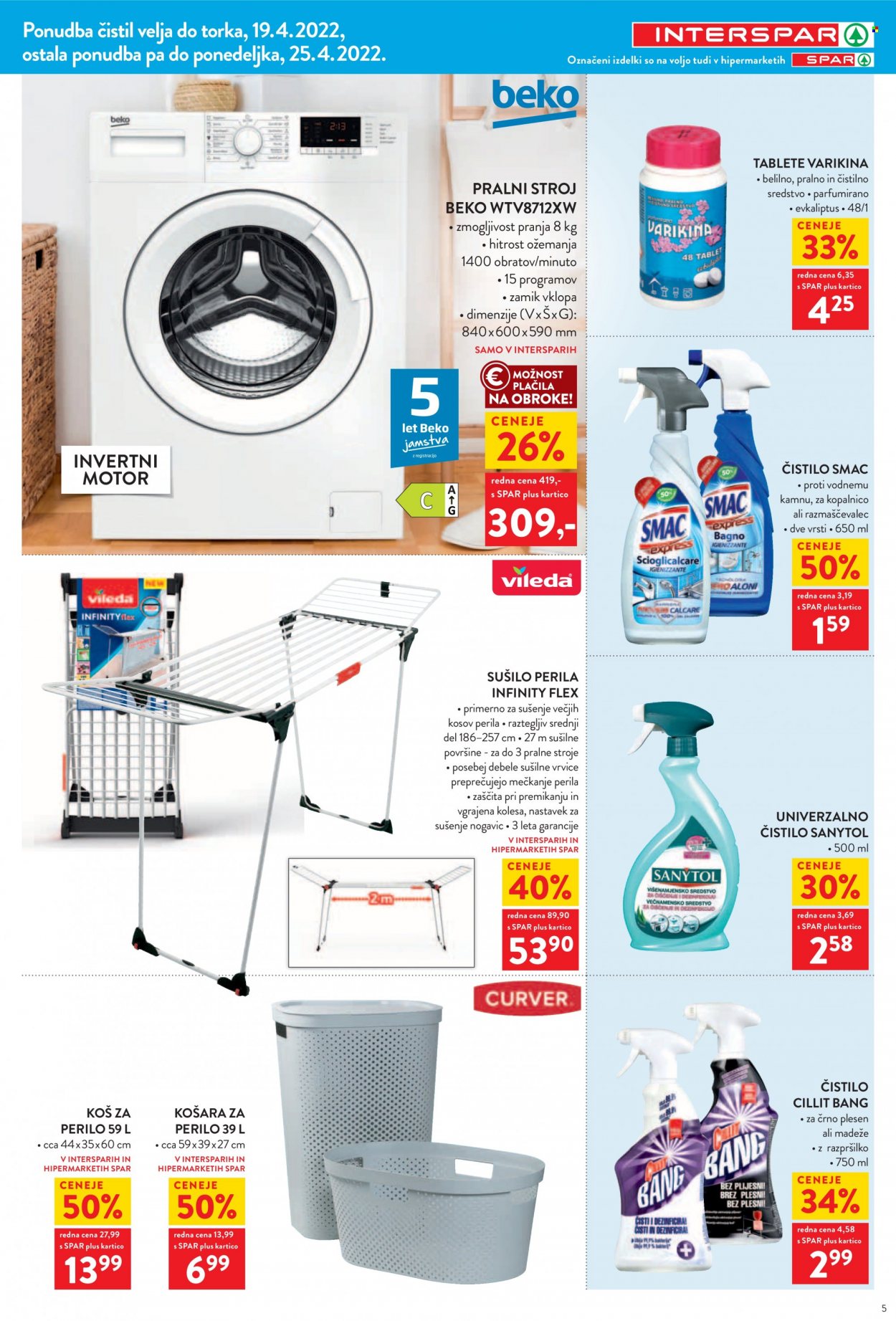 INTERSPAR katalog - 13.4.2022 - 25.4.2022. Stran 5