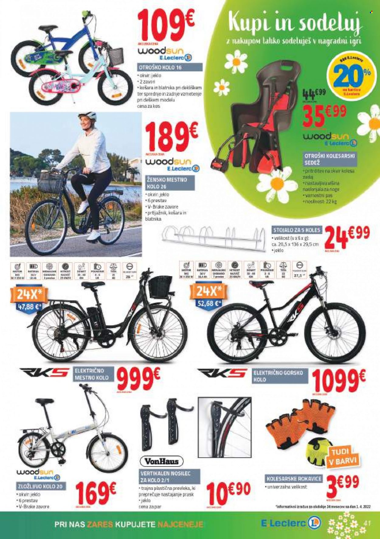 E.Leclerc katalog - 13.4.2022 - 23.4.2022. Stran 41