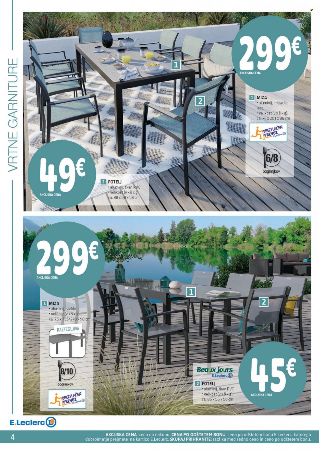 E.Leclerc katalog - 13.4.2022 - 28.5.2022. Stran 4