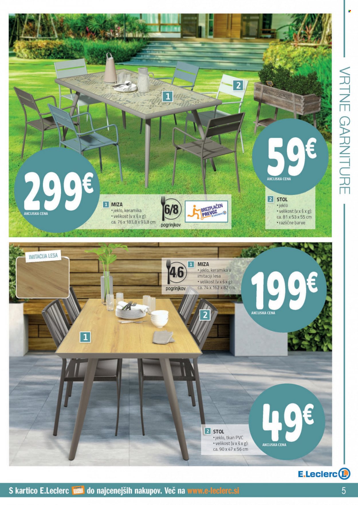 E.Leclerc katalog - 13.4.2022 - 28.5.2022. Stran 5
