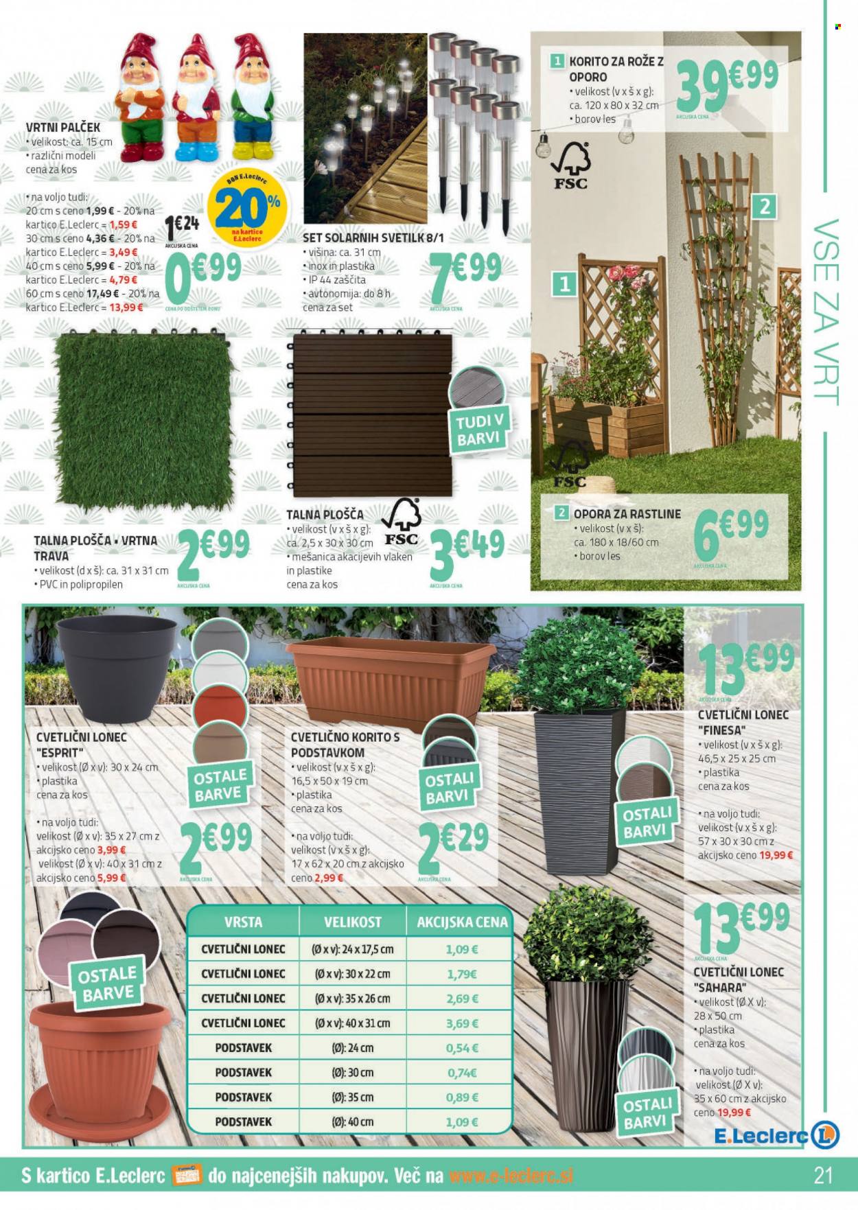 E.Leclerc katalog - 13.4.2022 - 28.5.2022. Stran 21