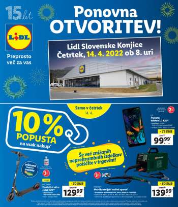Lidl katalog - 14.04.2022 - 20.04.2022.