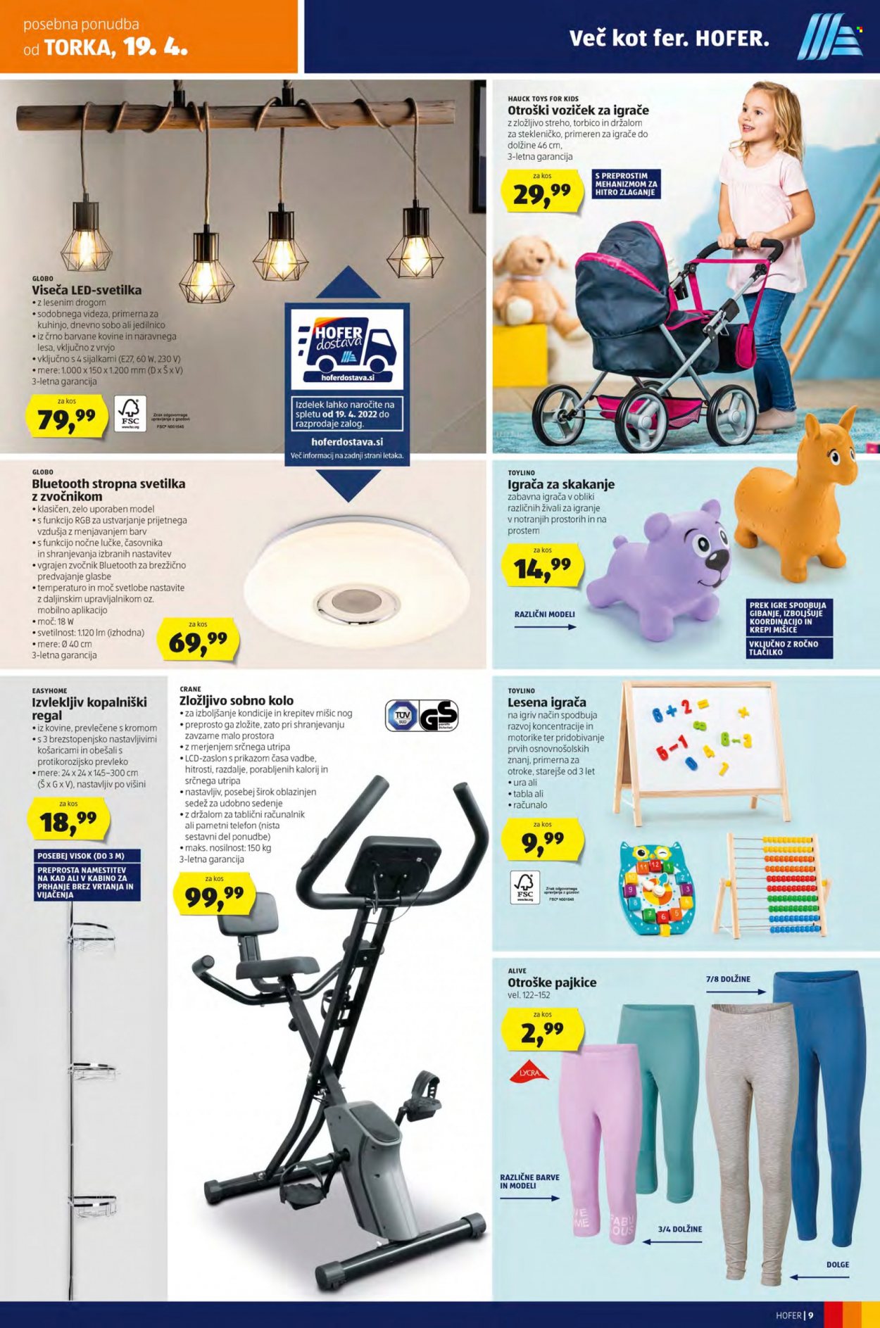 Hofer katalog - 15.4.2022 - 23.4.2022. Stran 9