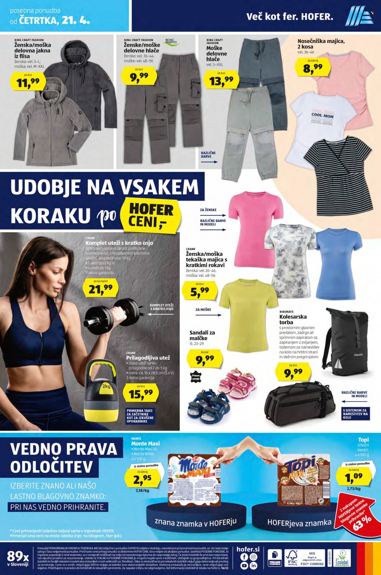Hofer katalog - 15.4.2022 - 23.4.2022. Stran 16