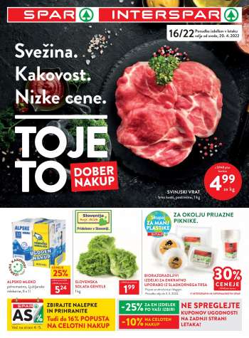 SPAR katalog - 20.04.2022 - 03.05.2022.