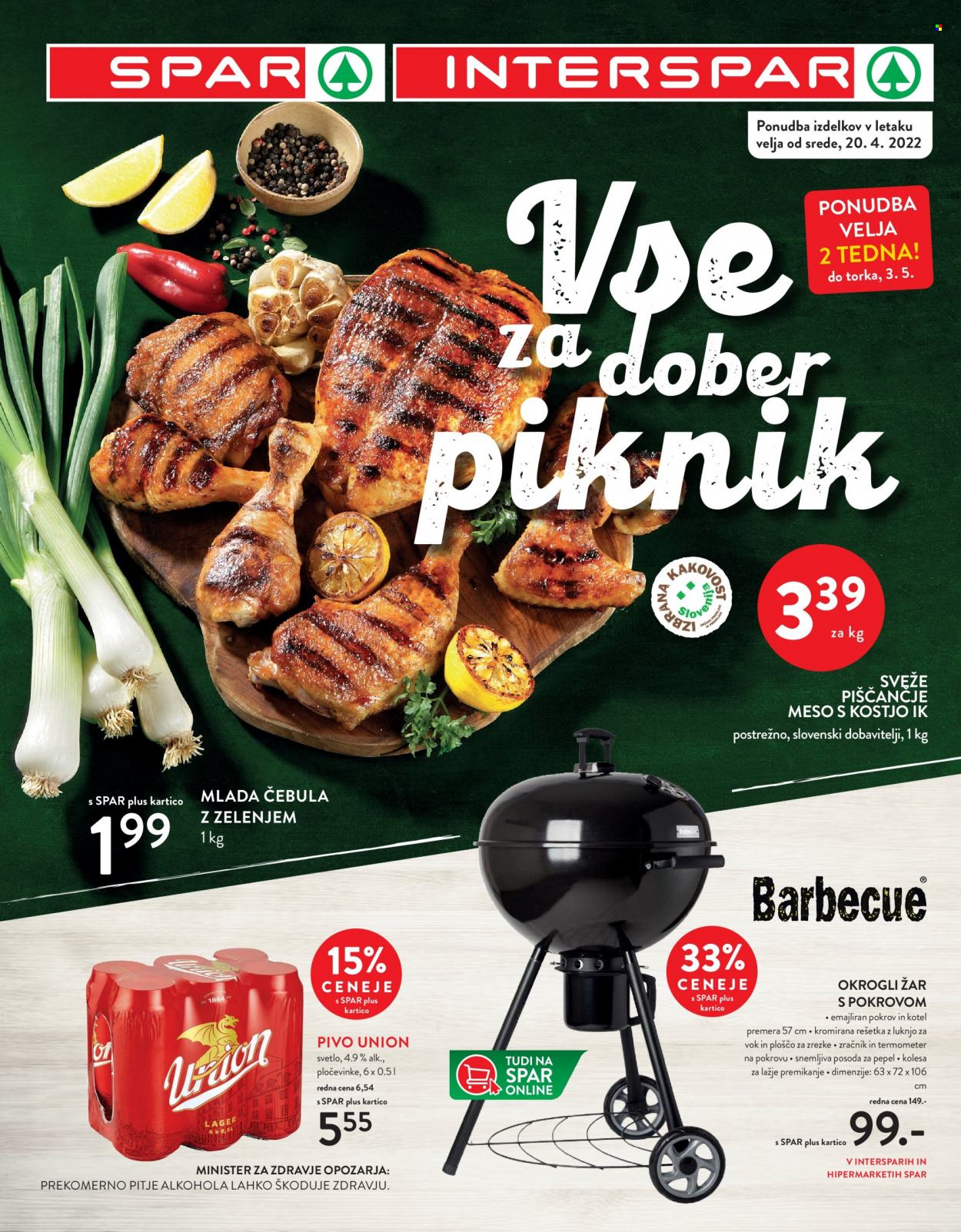 SPAR katalog - 20.4.2022 - 3.5.2022. Stran 1