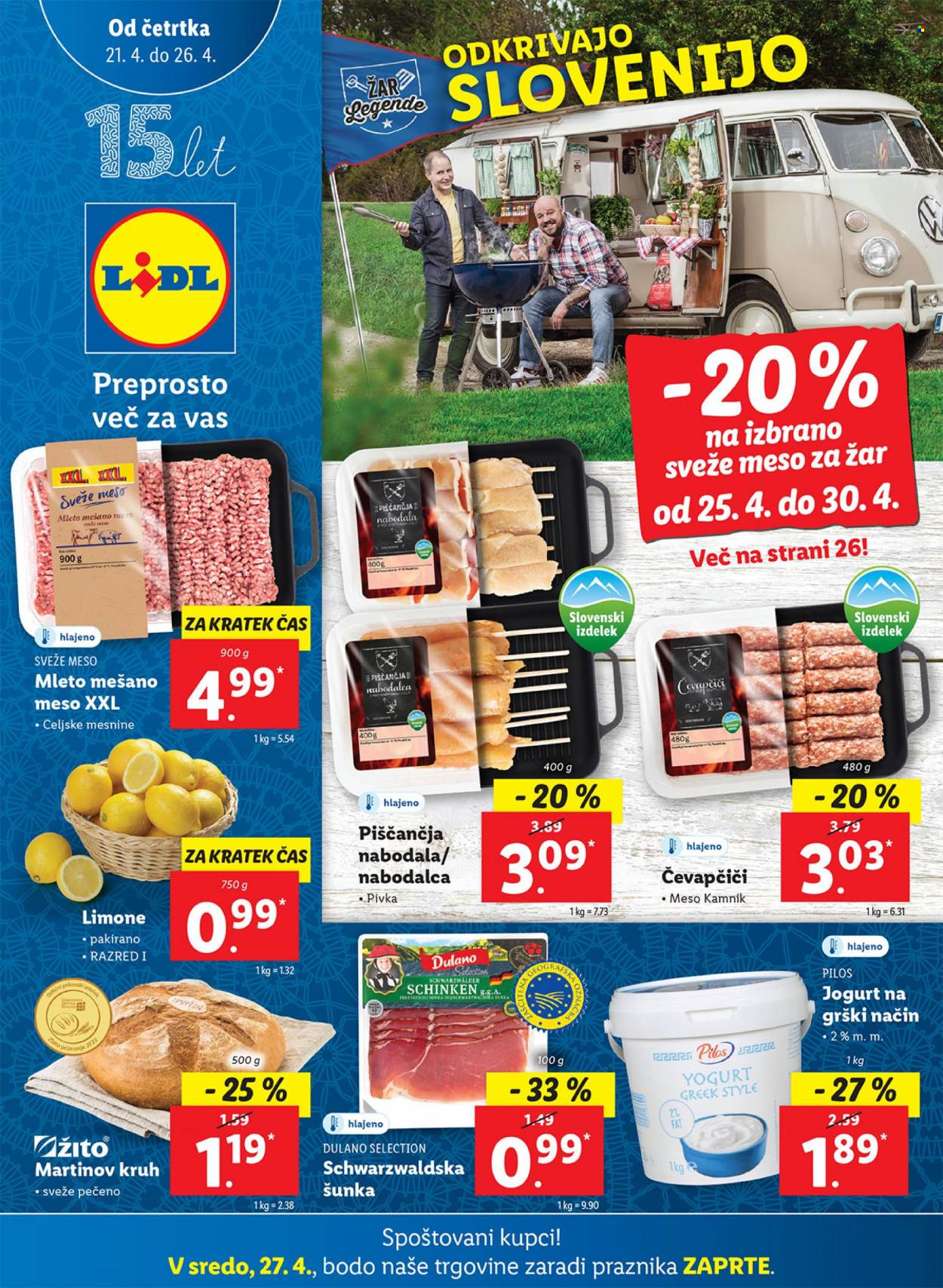 Lidl katalog - 21.4.2022 - 1.5.2022. Stran 1