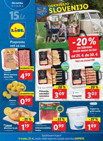 Lidl katalog - 21.04.2022 - 01.05.2022.