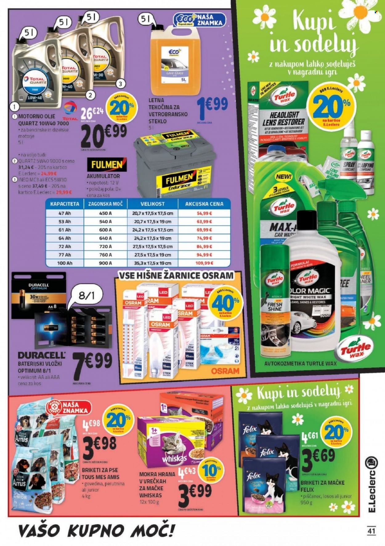 E.Leclerc katalog - 20.4.2022 - 30.4.2022. Stran 41