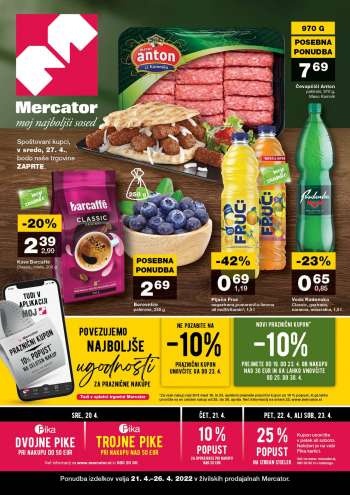 Mercator katalog - 21.04.2022 - 26.04.2022.