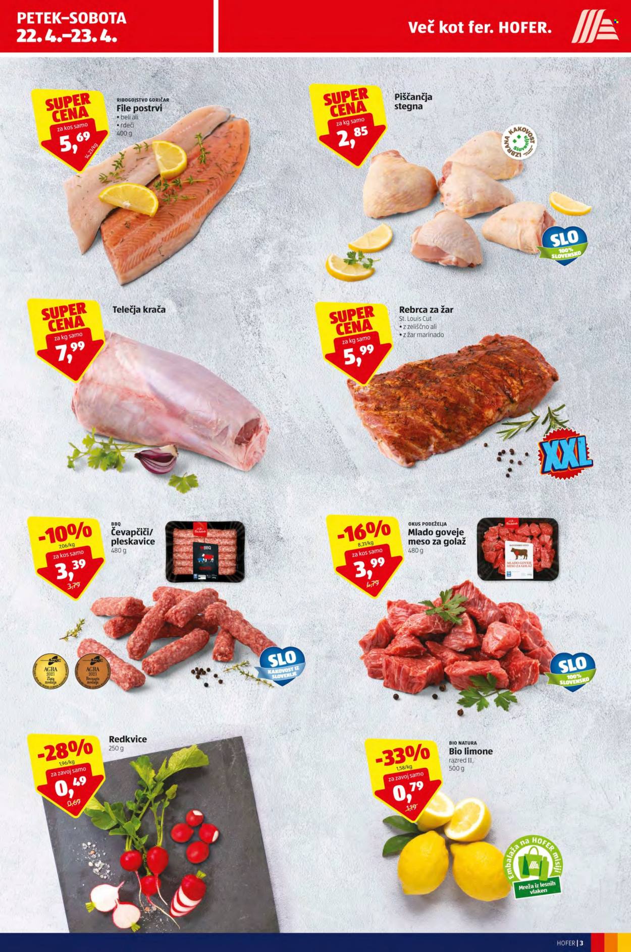 Hofer katalog - 22.4.2022 - 30.4.2022. Stran 3