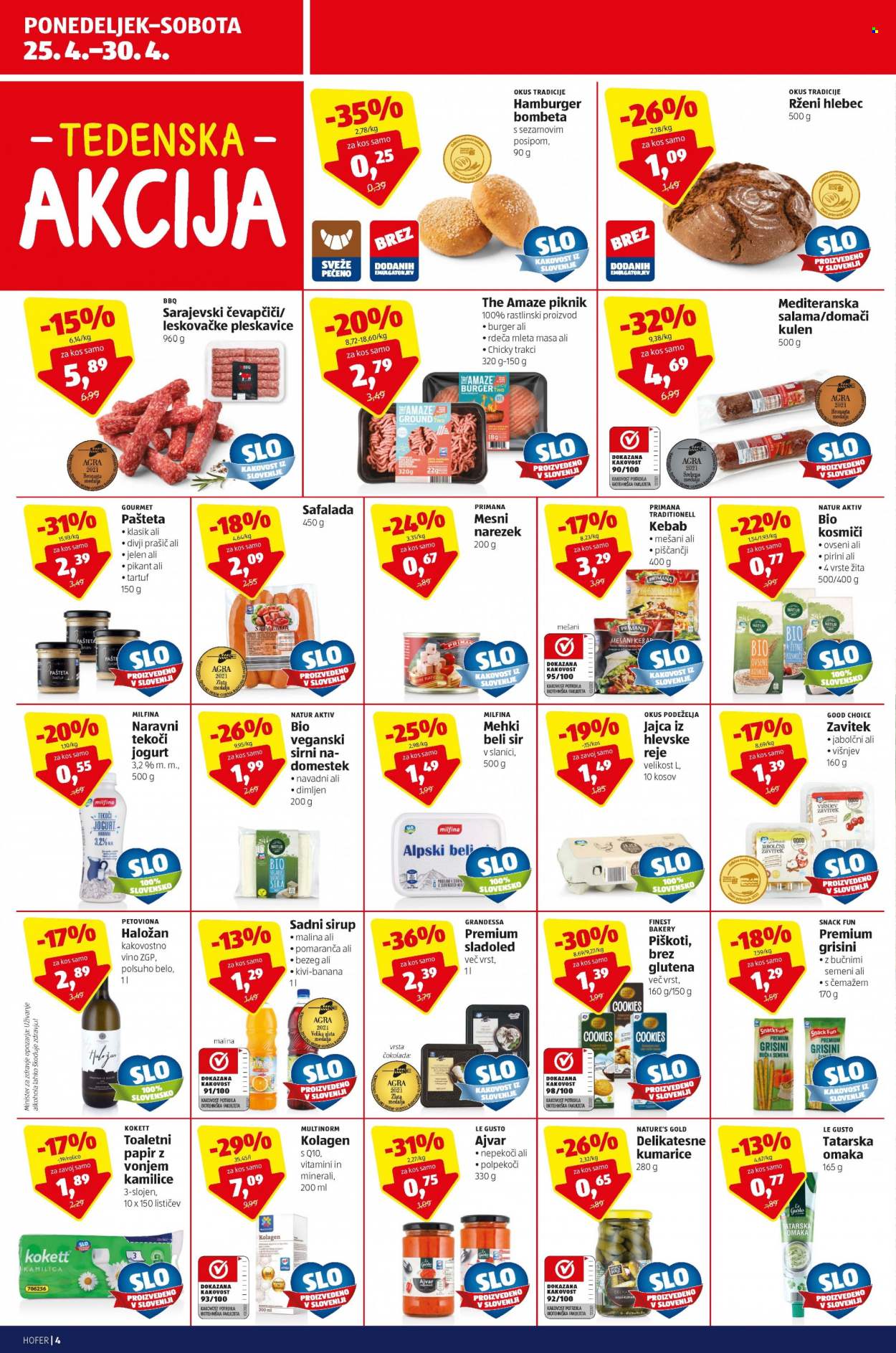 Hofer katalog - 22.4.2022 - 30.4.2022. Stran 4