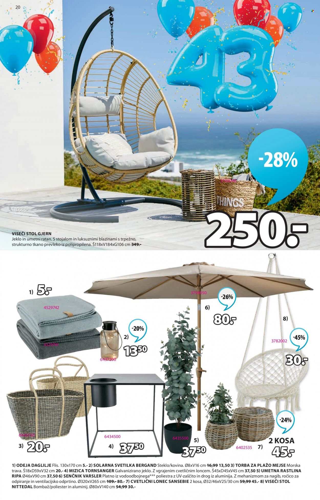 JYSK katalog - 21.4.2022 - 4.5.2022. Stran 20
