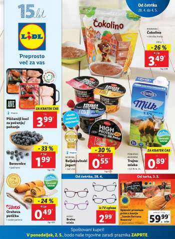 Lidl katalog - 28.04.2022 - 08.05.2022.
