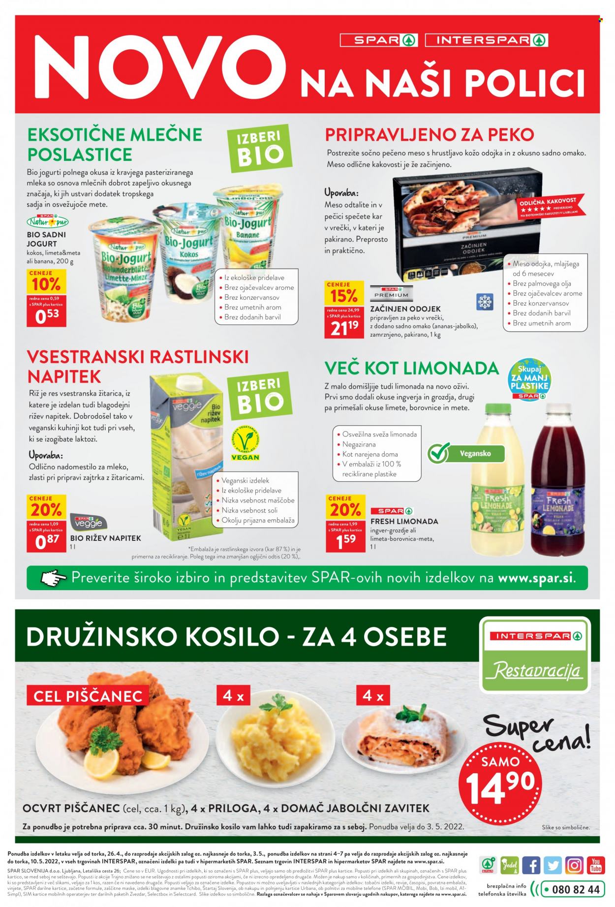 INTERSPAR katalog - 26.4.2022 - 10.5.2022. Stran 8