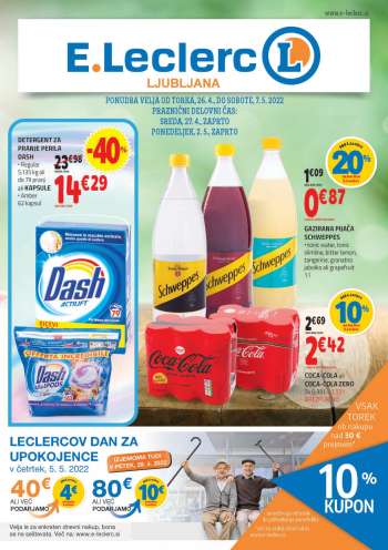E.Leclerc katalog - 26.04.2022 - 07.05.2022.
