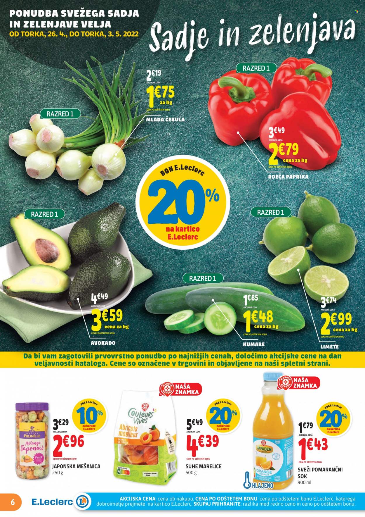 E.Leclerc katalog - 26.4.2022 - 7.5.2022. Stran 6