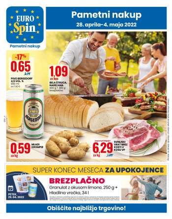 EuroSpin katalog - 28.04.2022 - 04.05.2022.