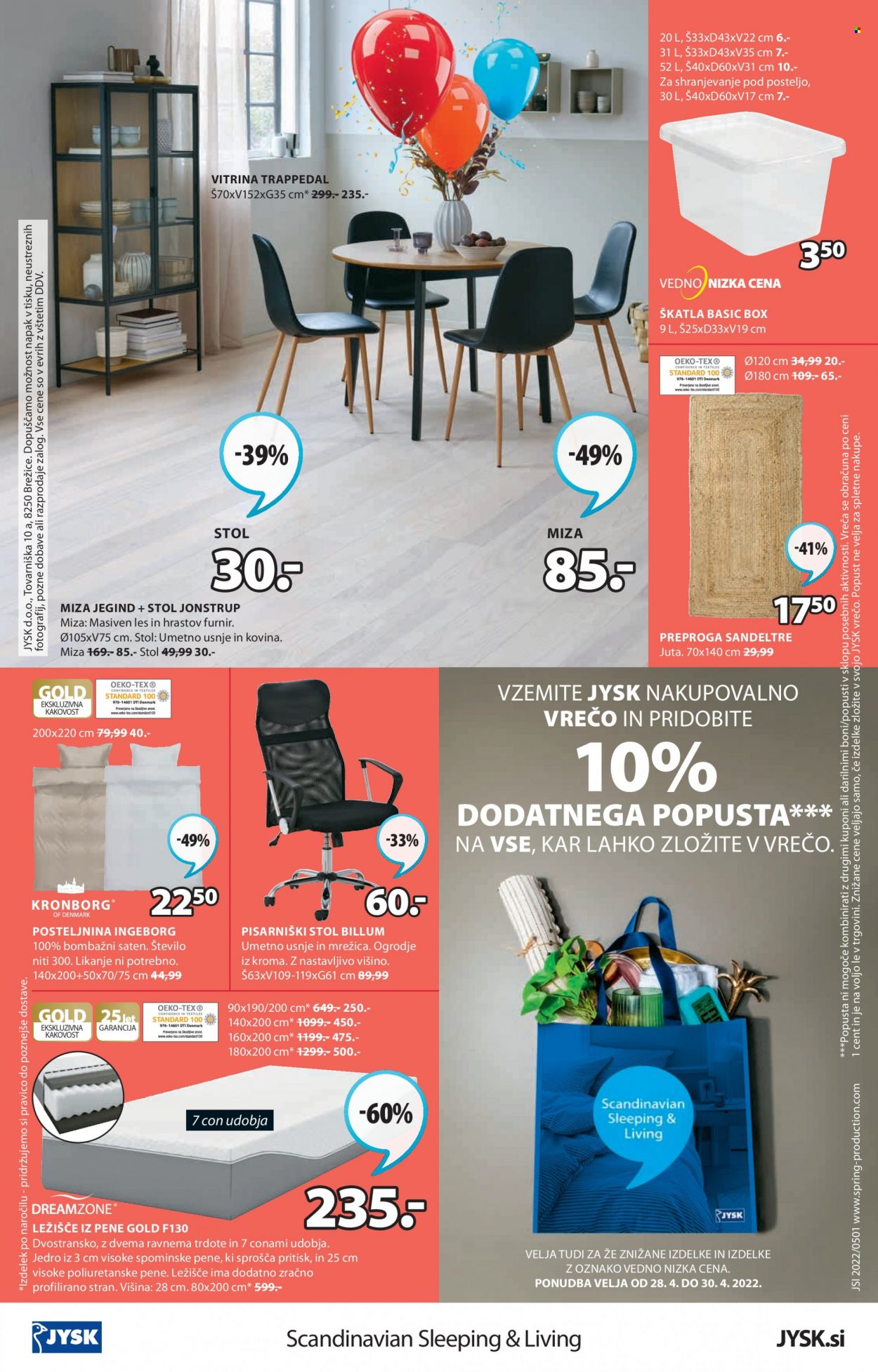 JYSK katalog - 28.4.2022 - 11.5.2022. Stran 16