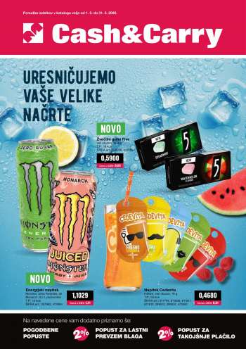 Mercator Cash & Carry katalog - 01.05.2022 - 31.05.2022.