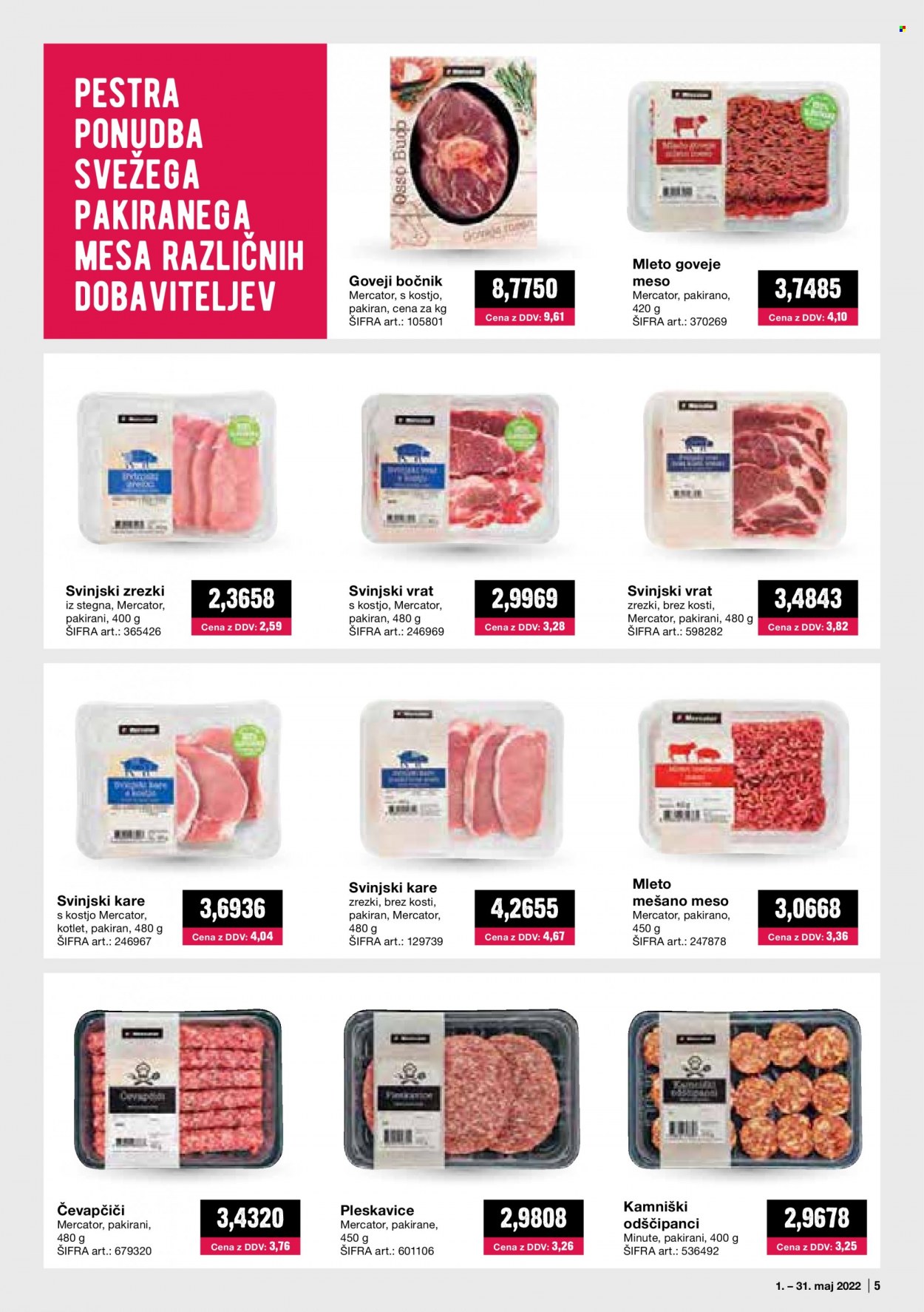 Mercator Cash & Carry katalog - 1.5.2022 - 31.5.2022. Stran 5