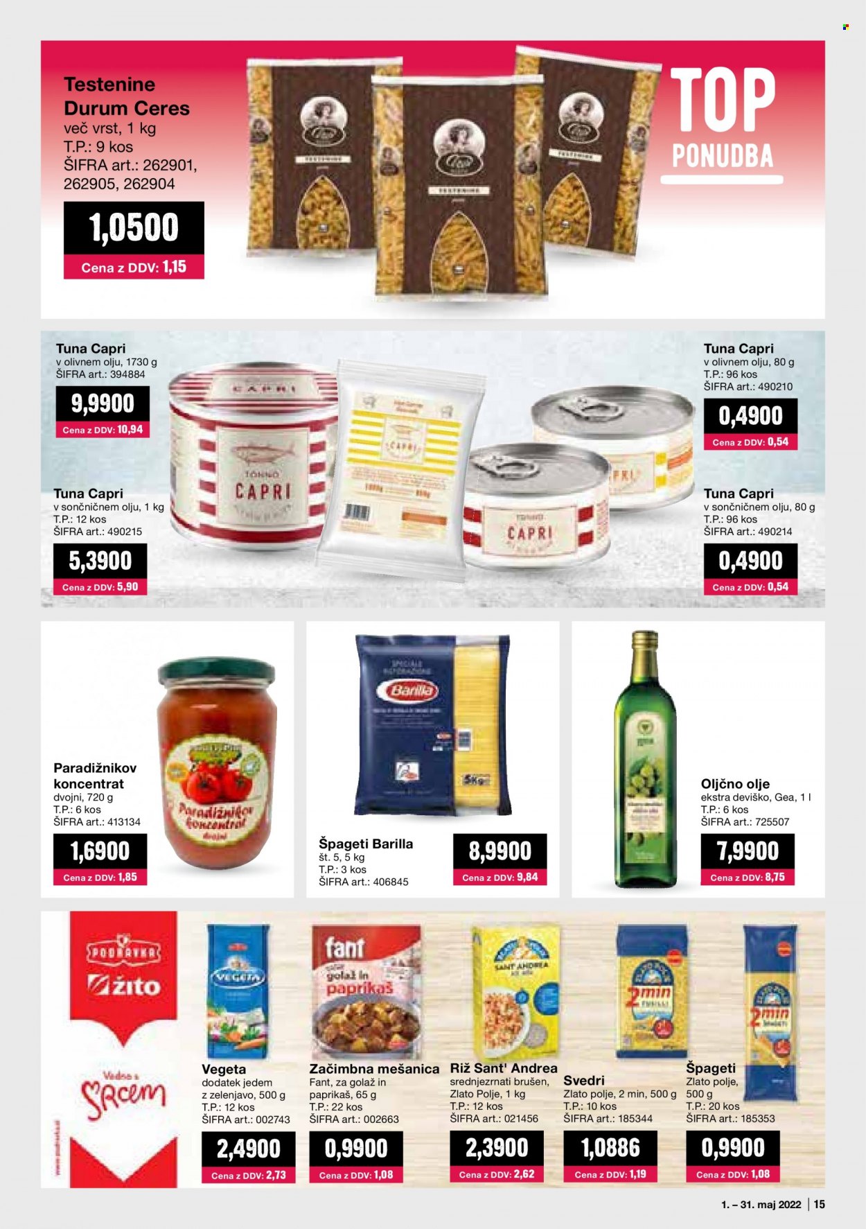 Mercator Cash & Carry katalog - 1.5.2022 - 31.5.2022. Stran 15
