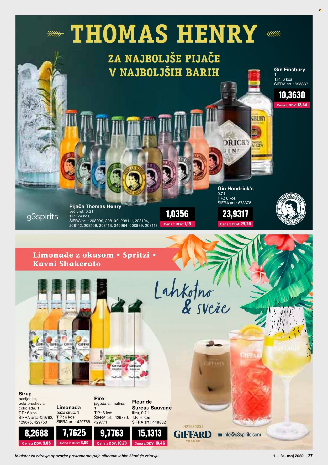 Mercator Cash & Carry katalog - 1.5.2022 - 31.5.2022. Stran 27