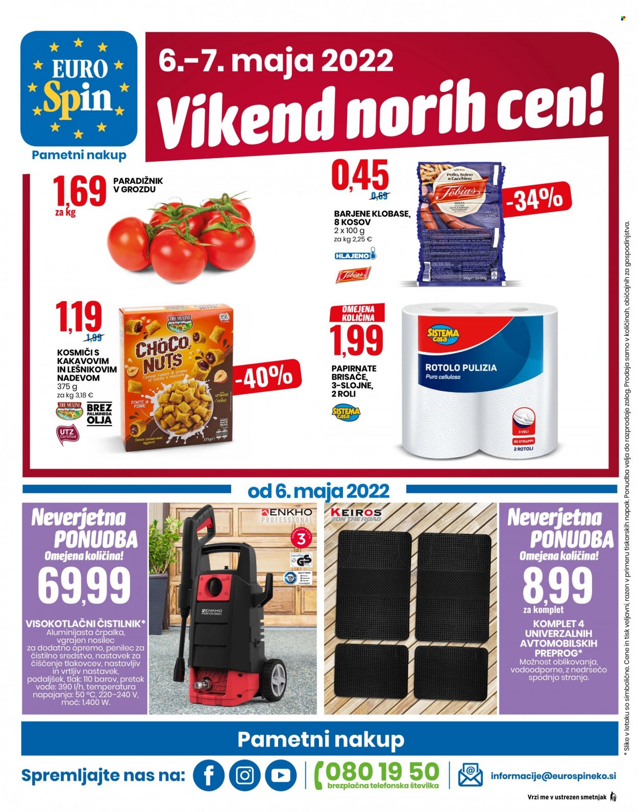 EuroSpin katalog - 5.5.2022 - 11.5.2022. Stran 12