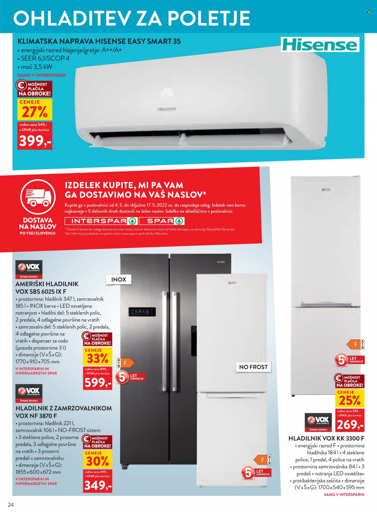 SPAR katalog - 4.5.2022 - 17.5.2022. Stran 24