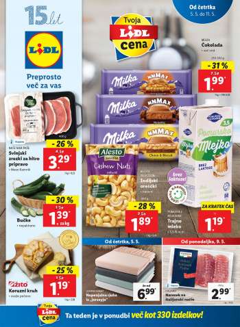 Lidl katalog - 05.05.2022 - 15.05.2022.