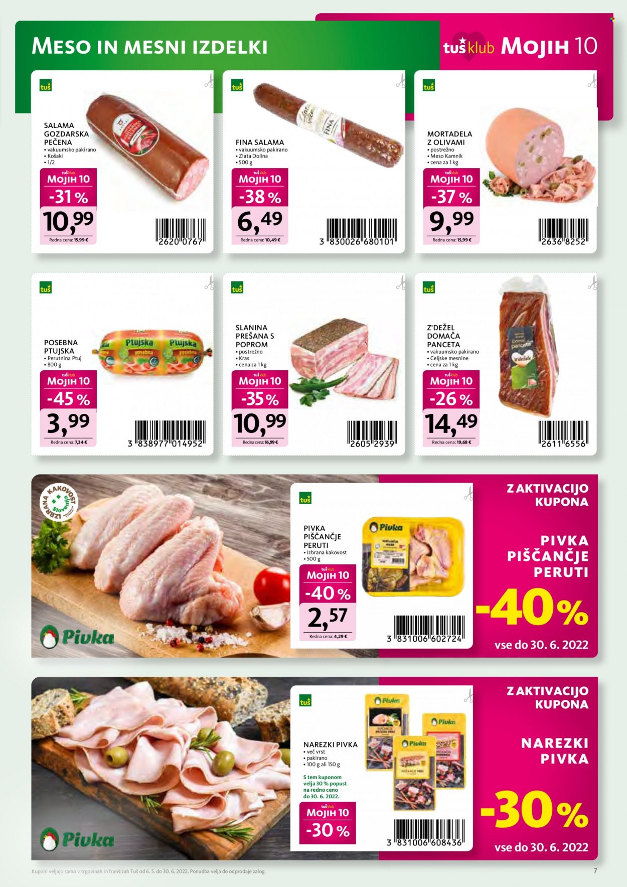 Tuš katalog - 6.5.2022 - 30.6.2022. Stran 7