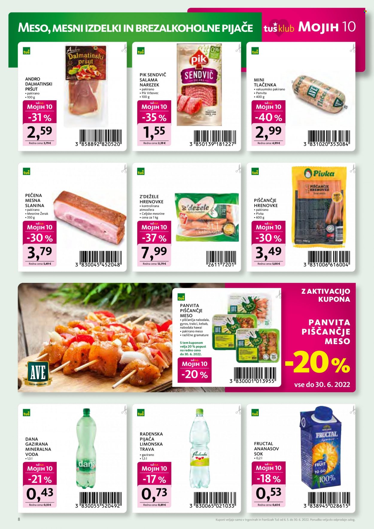 Tuš katalog - 6.5.2022 - 30.6.2022. Stran 8
